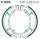 EBC Brake Shoes, Front/Rear
