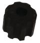Damper, Rubber, for Battery Case, 'Star'-Shaped, 1 Piece (3x needed)