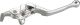 Front Brake Lever with Adjuster, 4 positions, aluminium, silver, OEM reference # 5CH-H3922-00