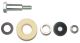 Chain Slider (Ring) incl. Bolt and small Parts, ready to mount, set of 6 Pieces
