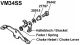 Plastic Washer for Choke Bushing Item 27787, OEM reference # 2J2-14962-00