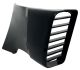 Air Scoop/Tank Cover, R/H, Black (OEM)