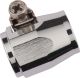 Oil Line End Cap, Chrome, 1 Piece (Aluminium, red anodized, hex-head design, suitable for oil line 90144 and in combination with item 50253/50254)