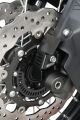 KEDO T7 ABS Sensor Front Protective Cover, stainless steel, black coated, is mounted together with the original cover