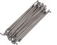 Flattrack 19' Spoke Set Stainless Steel, front, WITHOUT spoke nipple (order spoke nipple according to hole in rim, see item 31204/31205/31206)