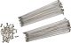 Front Wheel Spoke Set Stainless Steel (21', check against Item 27636)