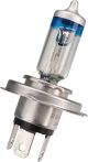 12V H4 XenonStyle Halogen Bulb +100% 60/55W P43T (cold-white high/-low beam), 1 piece