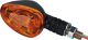 Duke-Style Mini-Indicator, Short Stem, Black, 1 Pair, 'E'-marked, Stem Length=20mm/75mm Overall/ M10, Bulb: BA15s 12V/10W