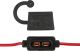 Fuse Holder for Flat Plug-in Fuse/ Blade Type (2.5qmm/230mm connection cable on both sides, waterproof, without fuse, suitable fuse size: Midi)