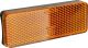 Fork Reflector, for gluing to the outer tube, self-adhesive concave back, 1 piece, e-approved, size approx. 85x31mm