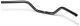 Flat Track Handlebar L14, 1' diameter, black (for various models with Vehicle Type Approval)