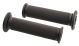 'Classic' Handlebar Grip, Anthracite-Black, Hard, Length 125mm, Open End, 1 Pair