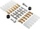 KEDO MasterGround-Set, incl. 12 Plugs and Covers, bolt distance approx. 45mm