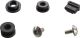 Mounting Kit Complete for Left and Right Side Covers, 6 pcs. rubber and screw set