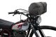 Front Luggage Rack, Stainless Steel, with brackets and mounting material, luggage area approx. 23x15cm, versatile adjustable