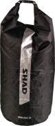 Drybag / Pack Roll, 8l, black, waterproof, size approx. 30x16cm, durable nylon material, for minimal luggage