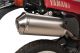 Stainless Steel Silencer, oval, incl. db-killer, intermediate pipe for OEM and performance header pipe & mounting material, not street legal