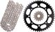 XW-Ring Chain Kit 15T front/46T rear, 110 links, open type RK520XRE, incl. rivet- and clip chain joint