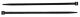 Cable Ties, pack of 100, 120mmx2.5mm (black), maximum cable bundle diameter 30mm