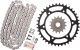 X-Ring Chain Kit 15/39 (110Links) DID 520VX3, Open Type with Clip Chain Joint, Black, Replaces Item 93720