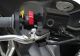 JvB-moto 'Super7' LED front indicator lights incl. black coated stainless steel bracket , 1 pair, 'E'-approved, ready-to-mount