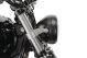 Headlight Bracket Super-Short 'Pur', aluminium & stainless steel, aesthetic assembly of your headlamp with side mounting and M8 fitting