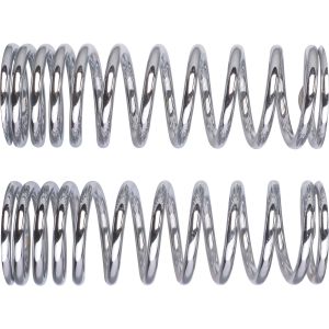 YSS Replacement/Tuning Spring for Rear Shocks, 1 pair, chrome, recommended for load/driver's weight 70kg and less (Vehicle Type Approval)