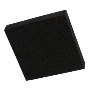 Damper Cushion between Frame and Fuel Tank (self-adhesive, approx. 50x50x8mm), 1 piece, needed 2x