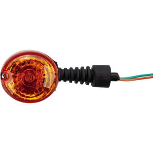 Replica Indicator, front/right or rear/left, 12V bulb 10W BA15S, wire length 15cm, japanese bullet connector, 1 piece