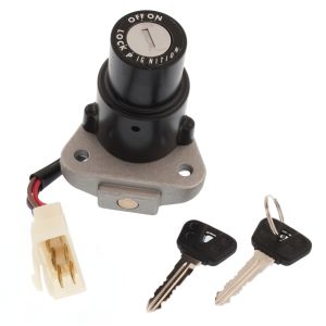 Ignition Switch with Steering Lock ></picture>EXPORT VERSION<, corresponding electrical plug see item 28528/40164, KEDO recommend item 29603