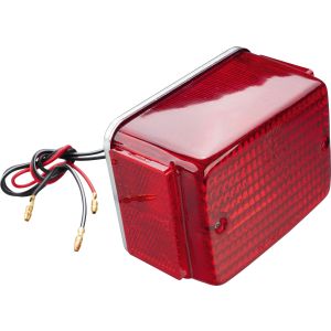 Replica-Taillight, Square, Unit without Bracket, Bulb 12V 21W/5W, L 'E'-marked, OEM reference # 56U-84710-40