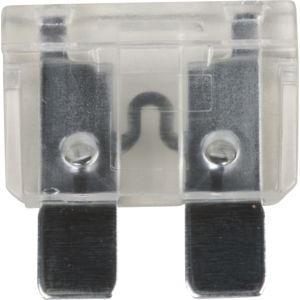 Fuse, Blade Type Midi (Car Standard), white (25A), dimensions approx. 19x19mm
