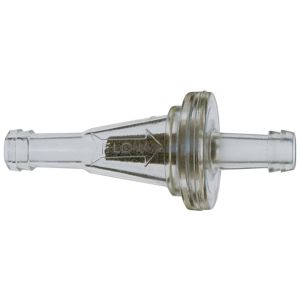 Mini Fuel Filter (with Sinter Filter Element), fits 6mm fuel line, length 52mm, diameter 22mm