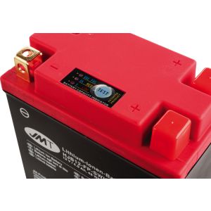 Lithium Ion Battery 12V/4.0Ah/48Wh incl. integrated Charge Indicator, size 134x65x93mm, weight 1.09kg (Replaces YB12AL-A2, 12N5-3B)