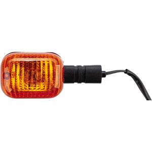 Replica Indicator, front/right or rear/left, 12V bulb 10W BA15S, screw connection as OEM, rigid indicator arm, 1 piece