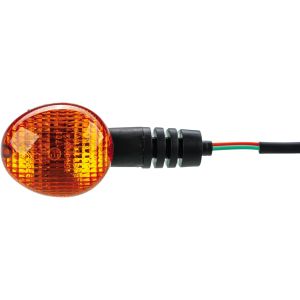 Enduro Indicator Front/Right or Rear/Left, 12V bulb 10W BA15S, screw connection as OEM, indicator arm vibration-decoupled, 1 piece