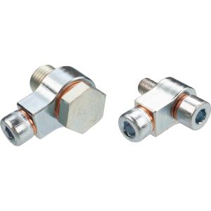 Oil Change Adaptors for Frame and Oil Sump , new version 2024, deflects oil downwards