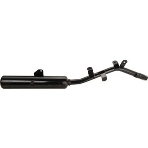 Silencer MARVING 'EDR', black, incl. clamp (Not Street Legal), matching header pipe see item 91427