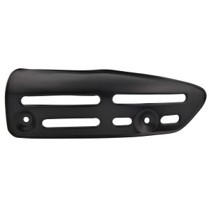 Replica Heat Shield for Silencer, long/top, stainless steel black coated, OEM reference # 1T1-14718-00