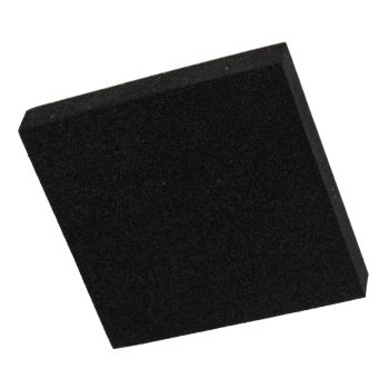 Damper Cushion between Frame and Fuel Tank (self-adhesive, approx. 50x50x8mm), 1 piece, needed 2x