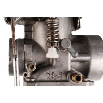 Hot Start Button, hot start device actuator, nylon white, OEM reference # 2J2-14121-00