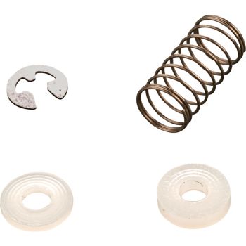 Jet Needle Small Parts Set 4-piece (spring, plastic discs, clip), suitable for Mikuni VM34SS carburettor