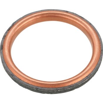HD Headpipe Gasket, OEM reference # 3GD-14613-00, copper ring filled with composite material, 38.8x49.7x5.8mm, compressible for best sealing