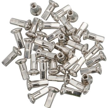 Spoke Nipple Set 36 Pieces, for rims with 6,4 mm hole, M4 thread, for our stainless steel spokes