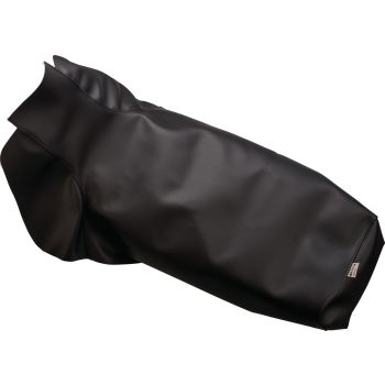 KEDO Seat Cover, black, grained surface + colour similar to original, matching seat belt see item 31347B, OEM reference # 43F-24731-20
