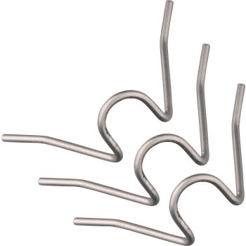 Tension Spring/Clamp Set for Headlight Insert, 3 pieces (stainless steel)