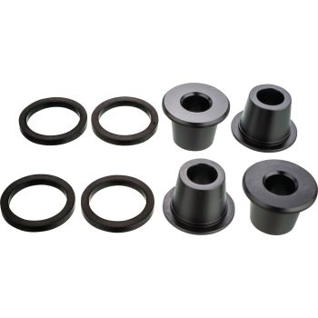 KEDO Top Yoke Bushings (Massive) for Handlebar Clamp, Black Plastic, Set of 4