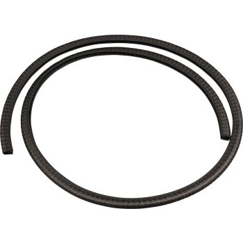 Flexible Edge Trim (9.5mm) Black with Steel Core, for Material Thickness up to 4mm, Ideal for Custom Fabrications & Sheet Metal (Price per Meter)