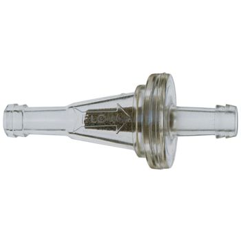 Mini Fuel Filter (with Sinter Filter Element), fits 6mm fuel line, length 52mm, diameter 22mm