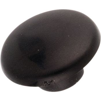 Black Plastic Cap, fits M6 Allen screws (AF 5mm) or M6 threaded hole, 1 piece